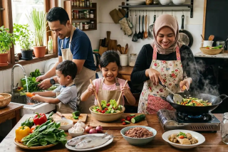 Kebiasaan Mengurangi Jajan dan Memilih Masakan Rumah